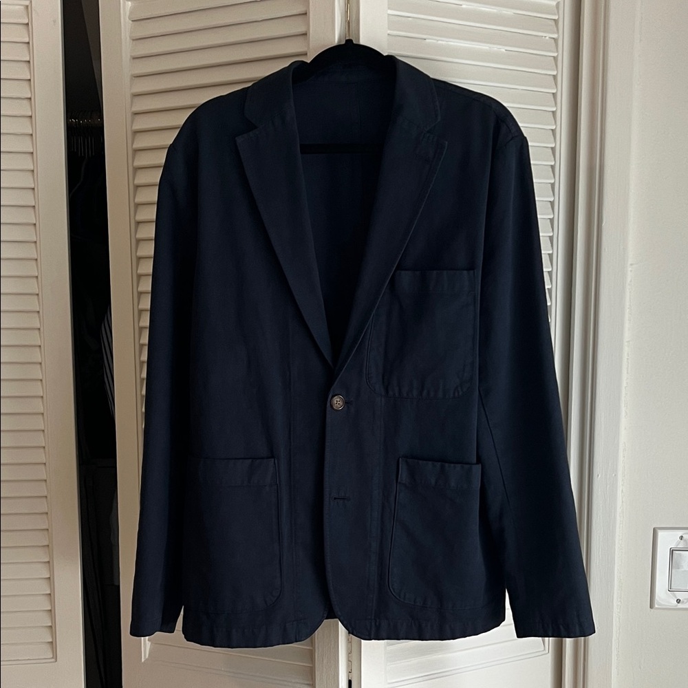 J. Crew Navy Lightweight Jacket